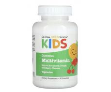 -20% California Gold Nutrition, Поливитамины для детей в жевательных таблетках, без желатина, с ягодным и фруктовым вкусами, 60 жевательных таблеток