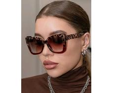 Очки Vintage Cat Eye Frame Unisex Plastic Fashionable Classic Sunglasses For Outdoor Travel, Beach Vacation, Uv Protection