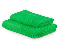 40*70 см Полотенце махровое гладкокрашенное (Зеленый)