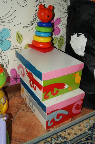 ИКЕА - коробки для игрушек,мелочей