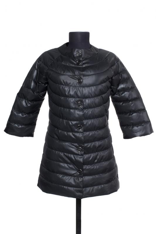 Куртка демисезонная (Синтепух 100) Плащевка Черный