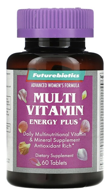 Futurebiotics Advanced Women's Formula, мультивитамины Energy Plus, 60 таблеток