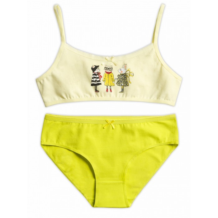 Комплект для девочки Pelican GUAWL4256 цвет желтый