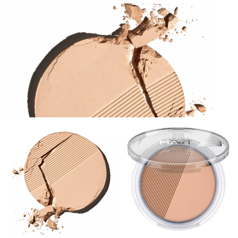 Пудра компактная All Matt Plus Shine Control Powder, 030 Warm Beige темно-бежевый, 10 г