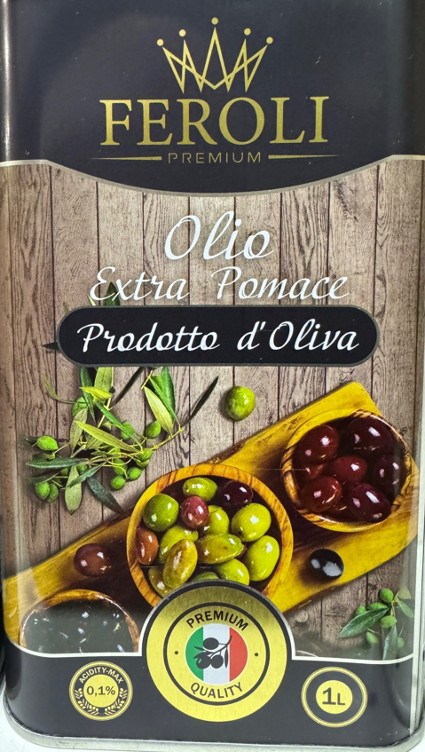 Оливковое масло FEROLI в ассортименте 1 литр