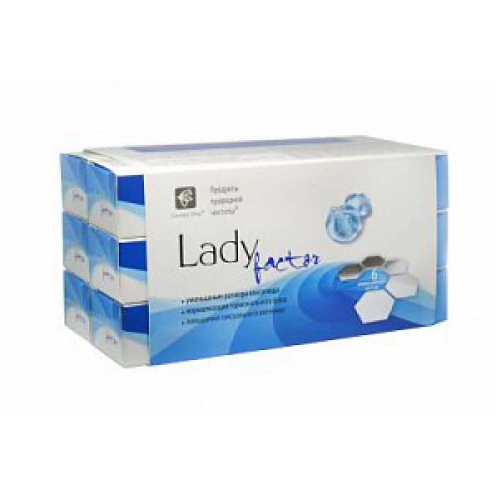 Гель для женщин «LadyFactor», 6 монодоз по 5 мл.