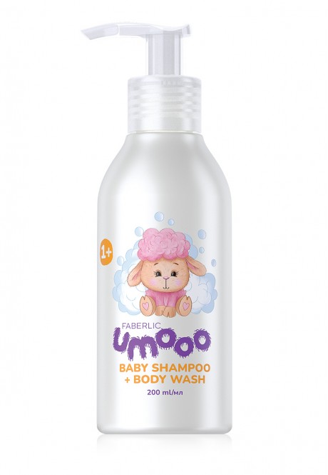 Детский шампунь-гель для душа Umooo (1+)