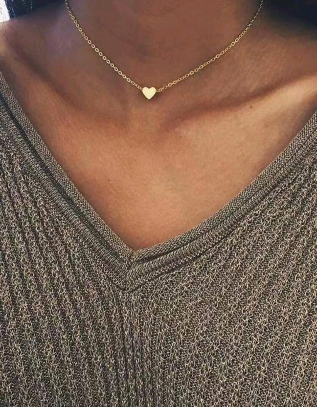 Колье Heart Decor Chain Necklace
