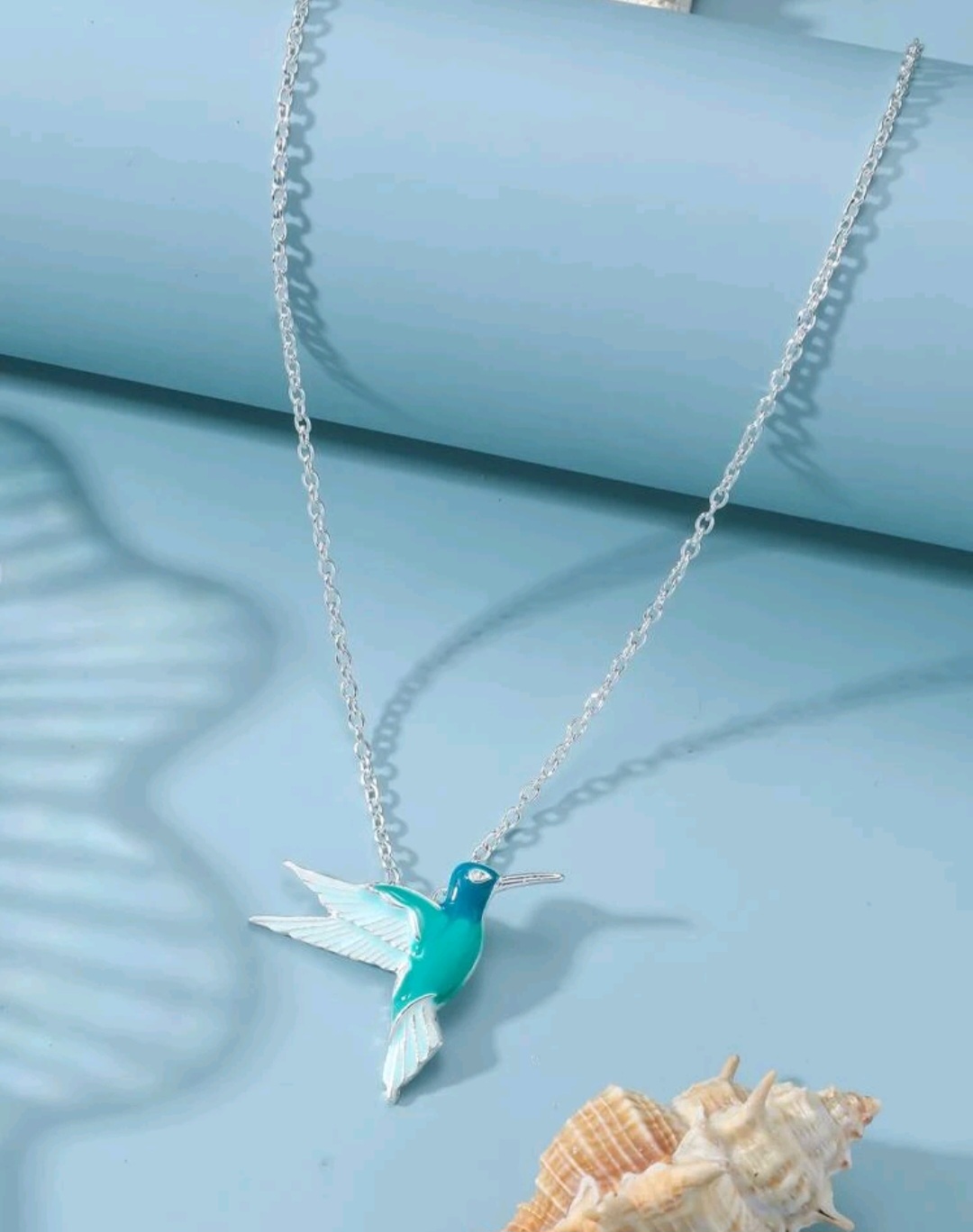1pc Women's Gift Necklace With Bird Pendant, Elegant And Fashionable, Suitable For Parties, Holidays And As A Gift