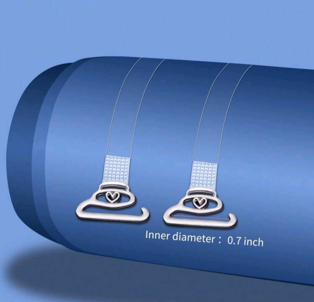 2pcs Transparent Straps Anti-slip Invisible Strapless Bra Accessories