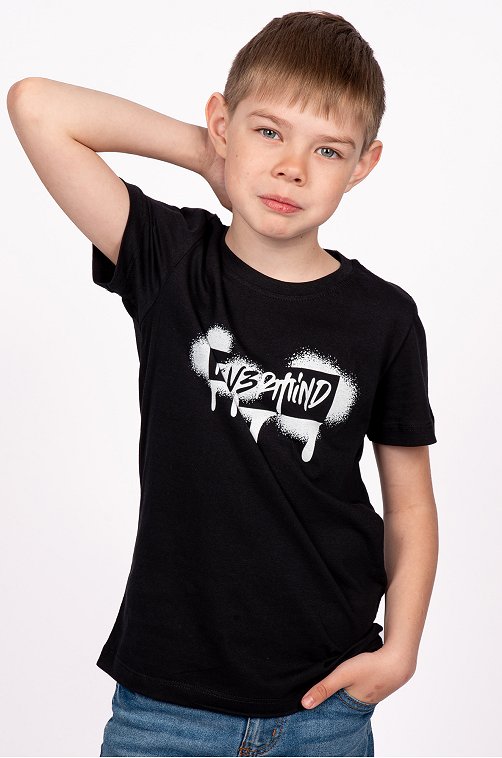 Артикул: BF0526 Хлопковая футболка для мальчика