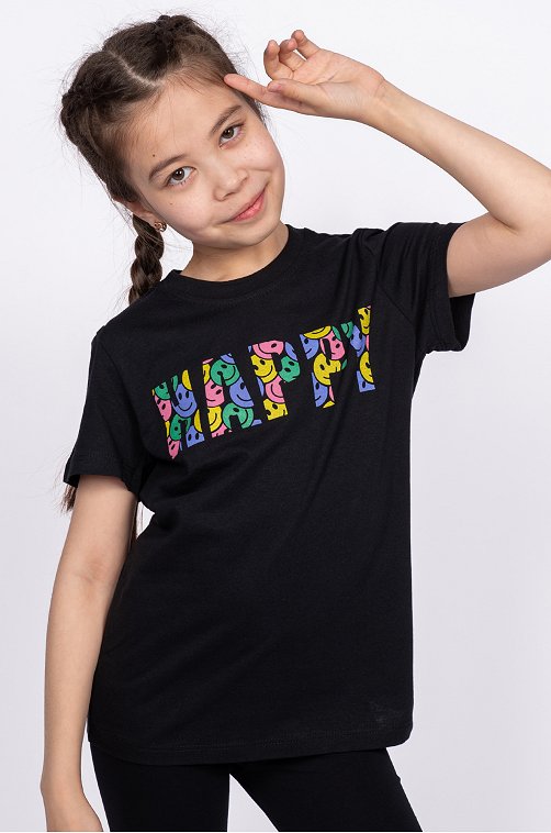 Артикул: BF0515 Хлопковая футболка для девочки