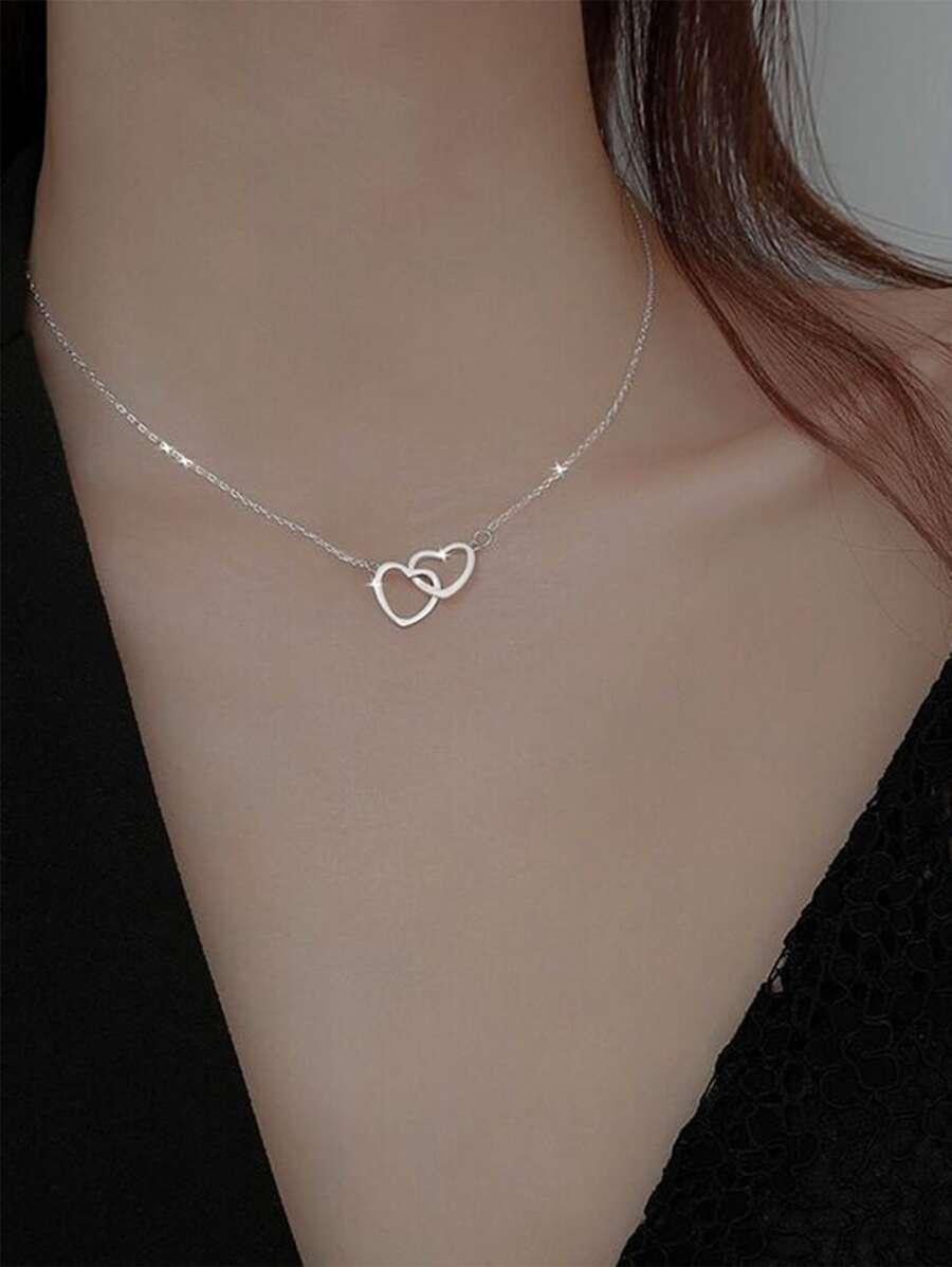 Heart Charm Necklace SKU: sj2302141040436488