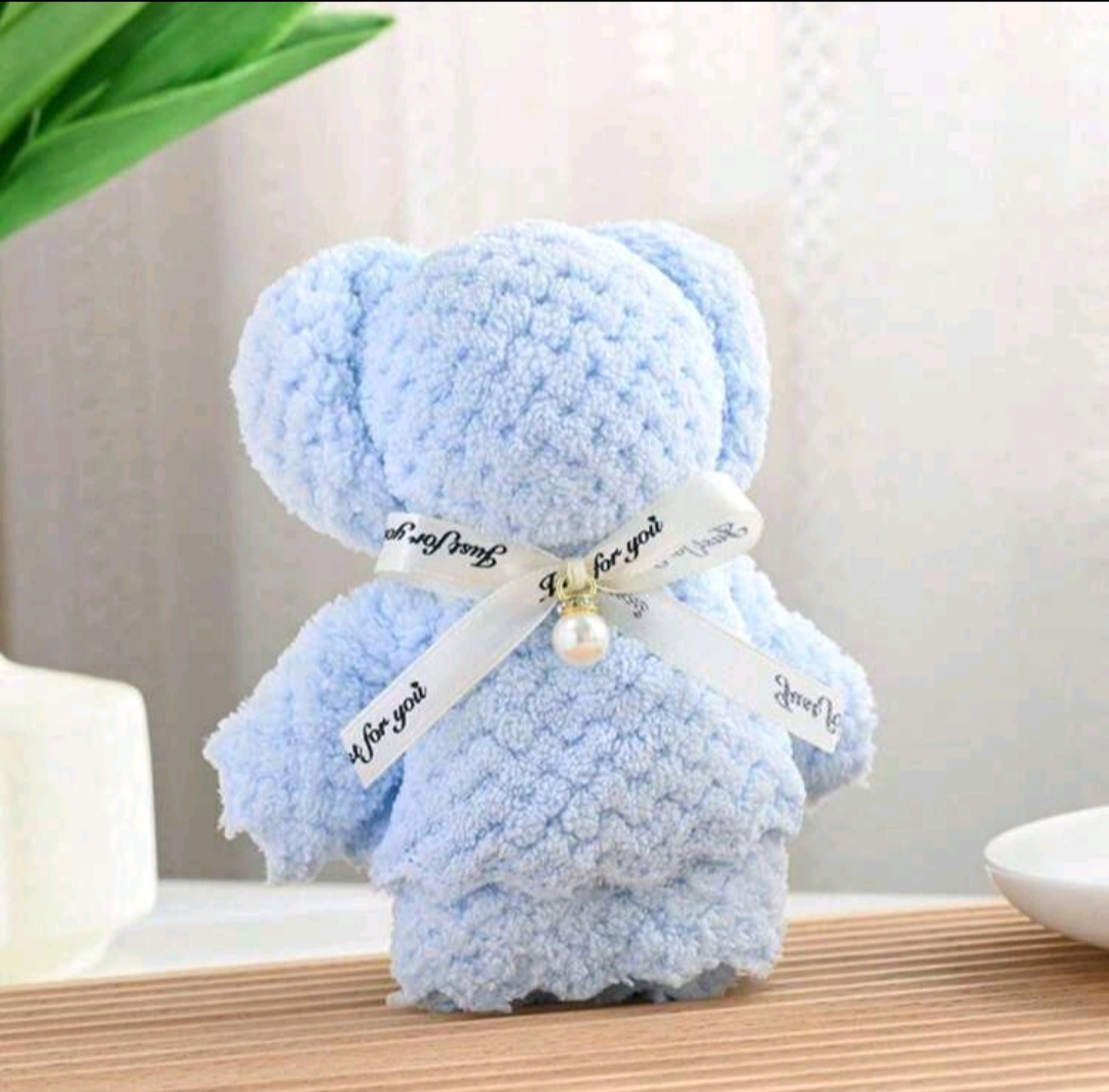 Полотенце сувенир мишка Cute Bear Shaped Towel, Bear Doll Towel, Soft Creative Face Towel, Birthday Gift, Wedding Gifts, Bathroom Decor, Gifts For Party