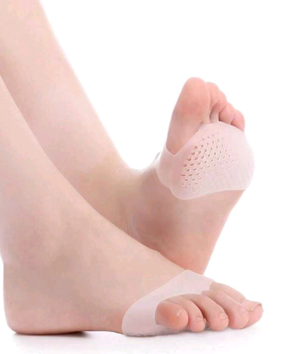 ПРИСТРОЙ!!!Honeycomb Silicone Foot Cushion Women's Half-Size Cushion High Heels Forefoot Cushion Non-Slip Foot Protector Shoe Cushion