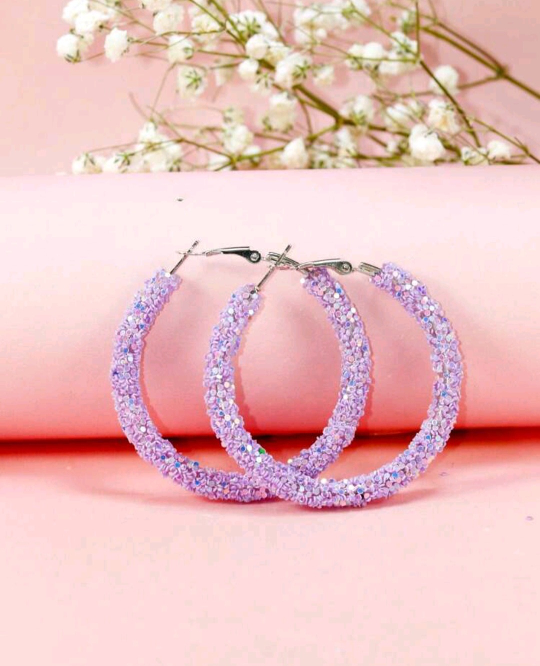 ПРИСТРОЙ!!!   Серьги 1pair Party & Daily Wear Fashionable Colorful Shiny Round Circle Statement Earrings For Women