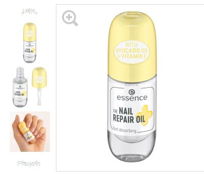 essence Восстанавливающее масло для ногтей The Nail Repair Oil 8 мл