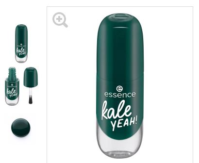 essence Лак для ногтей Gel Nail Colour, 60 kale Yeah! 8 мл