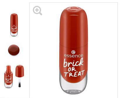 essence Лак для ногтей Gel Nail Colour, 59 brick Or Treat 8 мл