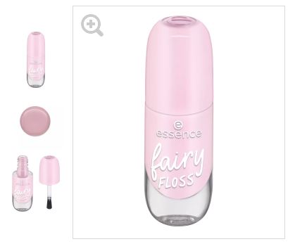 essence Лак для ногтей Gel Nail Colour, 70 fairy Floss 8 мл