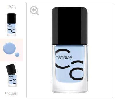 CATRICE Лак для ногтей IcoNails Gel Lacquer, 170 No More Monday Blue-s 10,5 мл