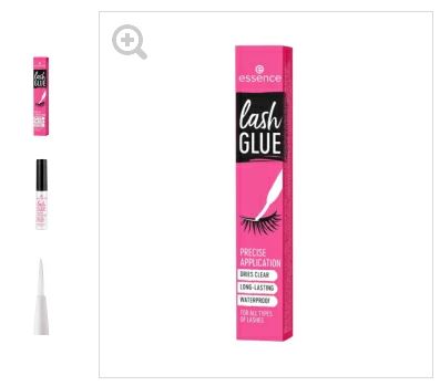 essence Клей для накладных ресниц с кисточкой lash glue