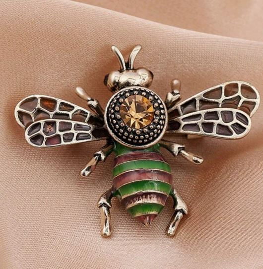 Брошь 3 см Cute Rhinestone Bee Brooch Women Party Accessories Insect Faux Pearl Corsage Brooches Cardigan Suit Clothing Accessories Gift SKU: sj2310186490158333