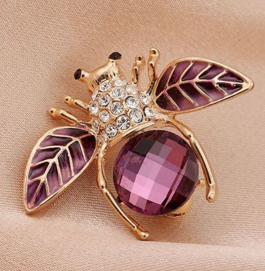 Брошь 3 см Cute Rhinestone Bee Brooch Women Party Accessories Insect Faux Pearl Corsage Brooches Cardigan Suit Clothing Accessories Gift SKU: sj2310186490158333