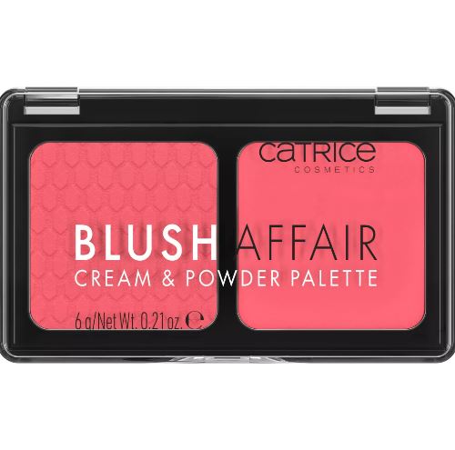 Палетка румян Blush Affair Cream & Powder Palette, 010 Stunning Strawberry