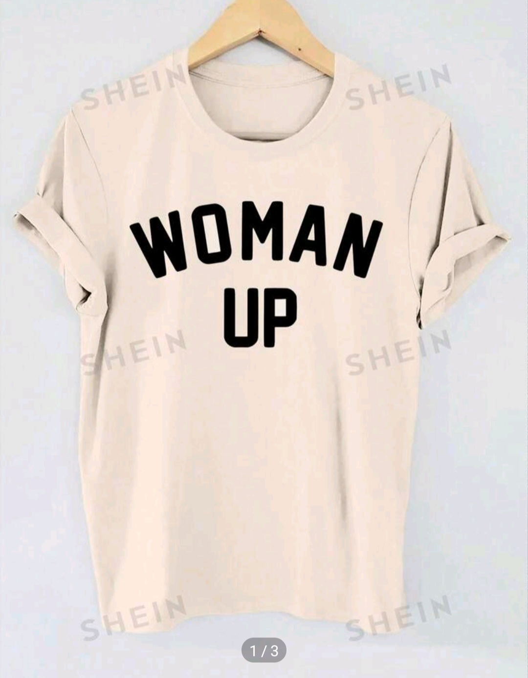 Women Summer Casual Letter Print T-Shirt