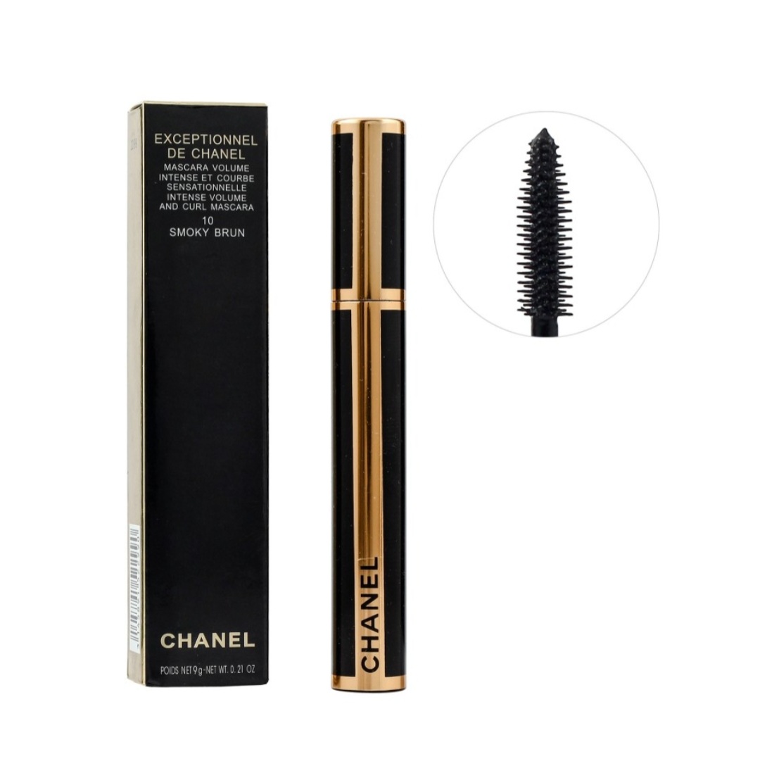 Тушь Chanel Exceptionnel 10 smoky brun (золотая)