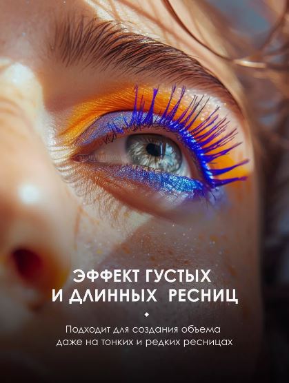 
Тушь для ресниц мультиэффект Hit The Lash,110 синий, 10 мл