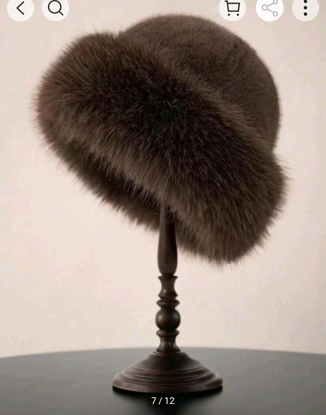 Women's Luxurious Faux Fur Hat, LargeSize With Thick Faux Fox Fur Trim, WarmEar Protection, Versatile WinterAccessor Fleaant Gift For Festivals