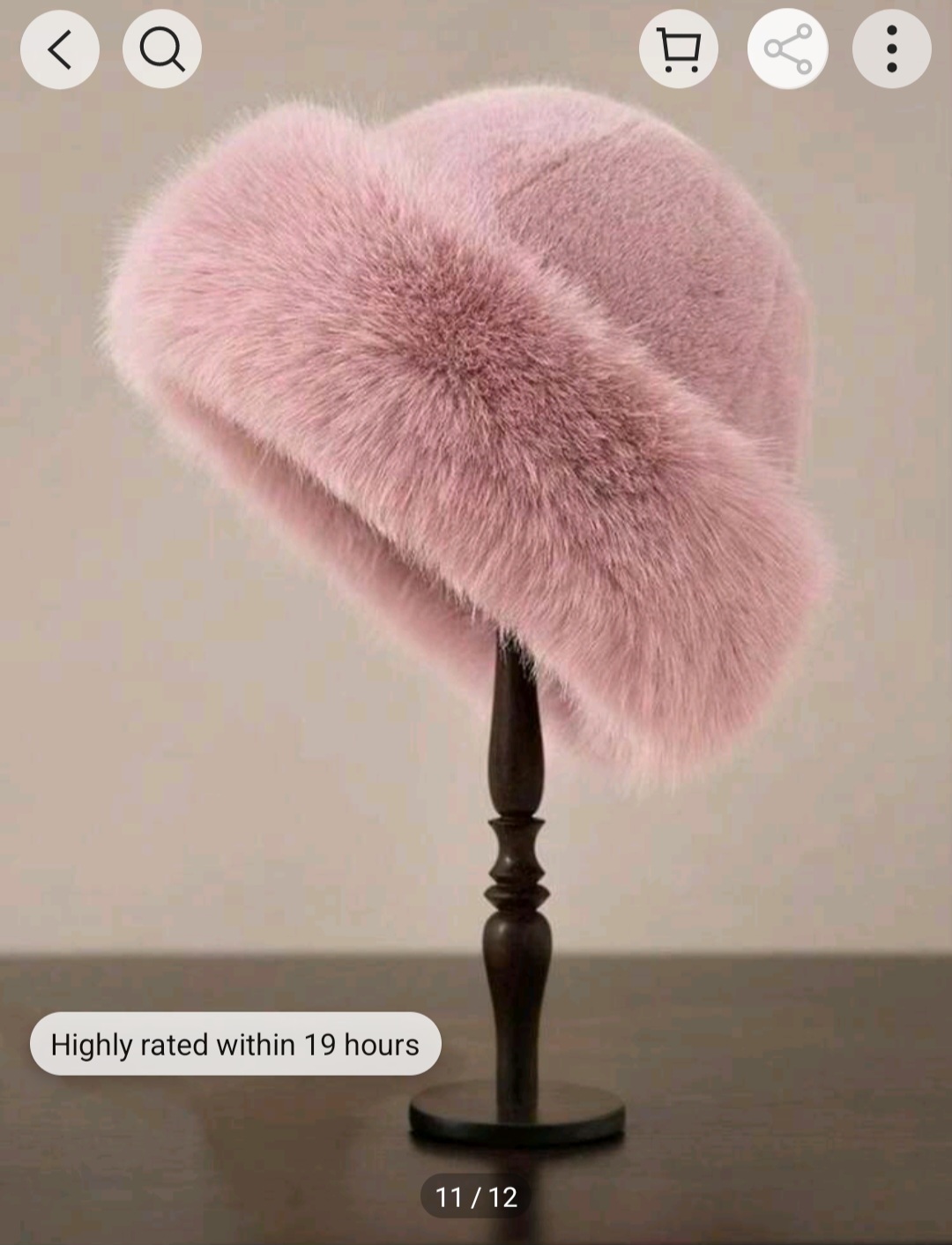 Women's Luxurious Faux Fur Hat, LargeSize With Thick Faux Fox Fur Trim, WarmEar Protection, Versatile WinterAccessor Fleaant Gift For Festivals