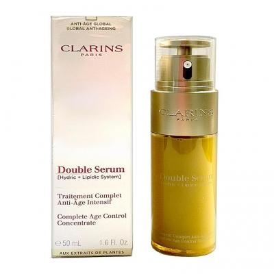 Двойная омолаживающая сыворотка для лица Clarins Double Serum