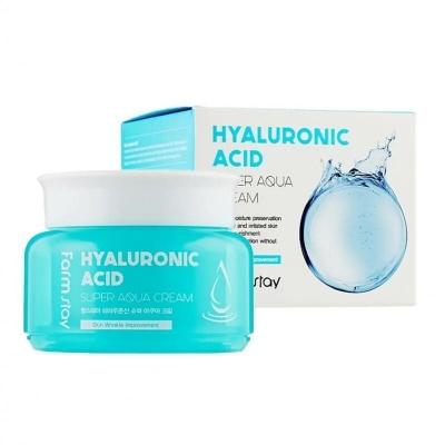 Гиалуроновый крем для лица Farm Stay Hyaluronic Acid Super Aqua Cream