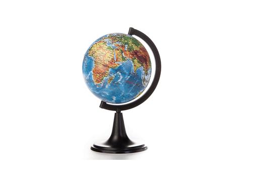 Глобус Земли 120мм, физический Классик (цена за 1шт)