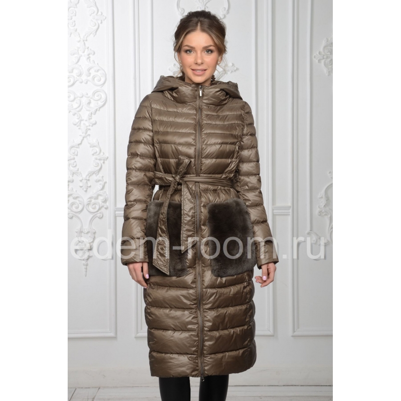 Утеплённое пальто для прохладной погоды  Артикул:DK-731-F
