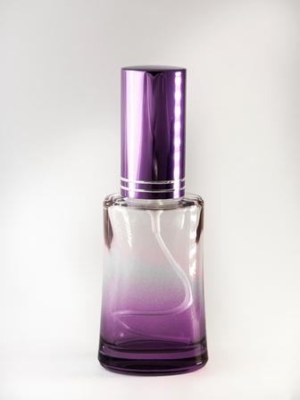 Ирис, 30 мл., цветное стекло, фиолетовый + помпа металл