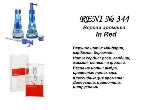 ХИТ! In Red (Armand Basi) 100мл