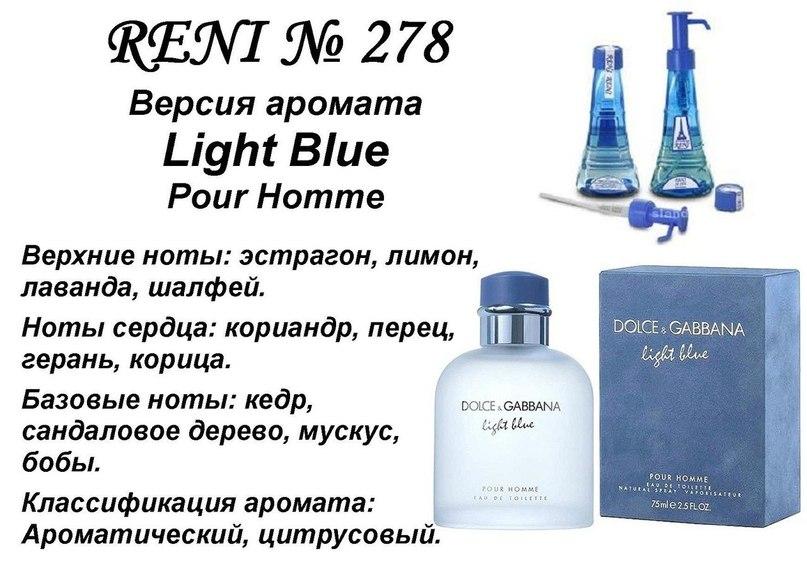 Light Blue Pour Homme (Dolce Gabbana) 100мл
