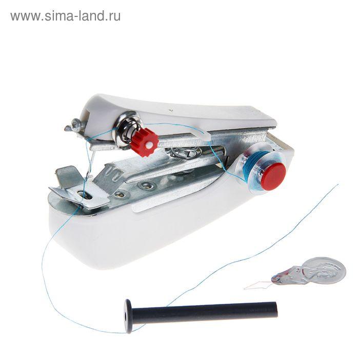 Мини-швейная машинка Luazon LSH-08, механическая, 11 см, с катушкой и нитковдевателем