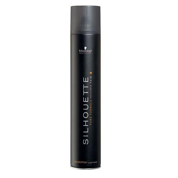 Безупречный лак для волос ультрасильной фиксации Schwarzkopf Silhouette Pure Hairspray Super Hold 500 мл