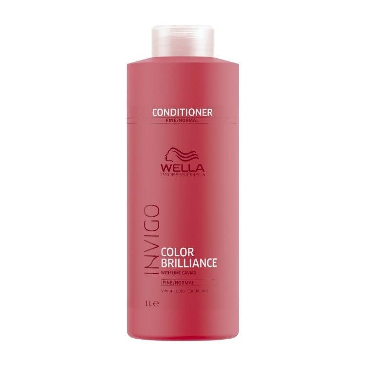 Бальзам-уход для защиты цвета окрашенных нормальных и тонких волос Wella Invigo Color Brilliance Fine Normal Conditioner  1000  мл
