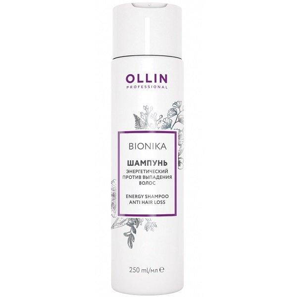 Шампунь энергетический против выпадения волос Ollin BioNika Energy Anti Hair Loss Shampoo 250 мл