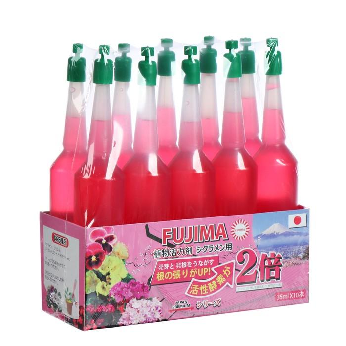 Удобрение Японское FUJIMA для цветущих (активация цветения), розовый, 35 мл, 10 шт (набор)