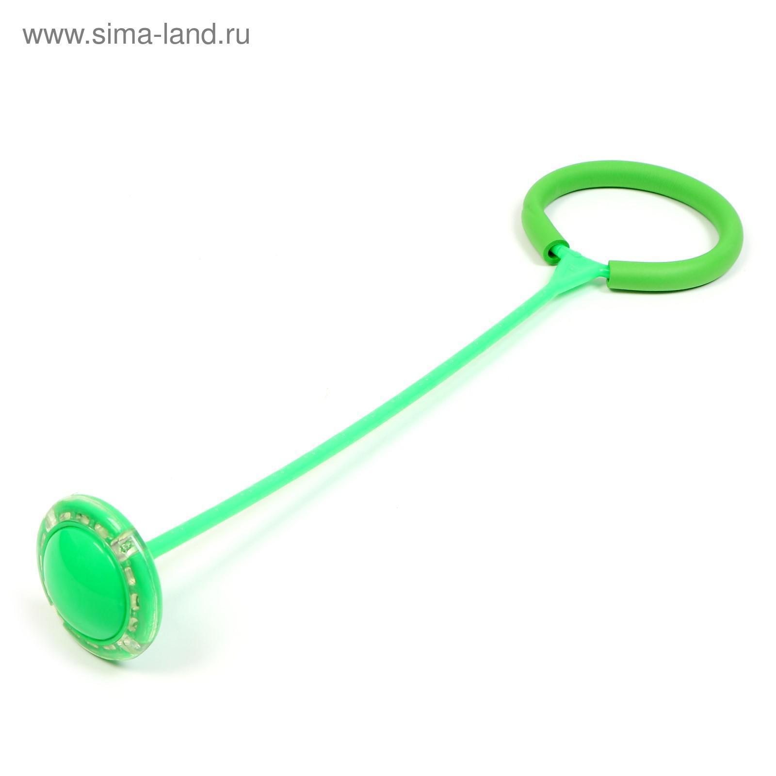 Нейроскакалка «Актив», световые эффекты, цвет зелёный