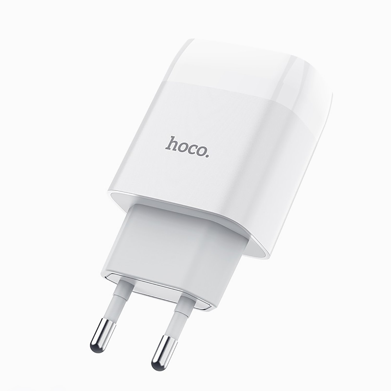 Адаптер Сетевой с кабелем Hoco C72A Glorious 1USB/5V/2.1A +micro USB (white)