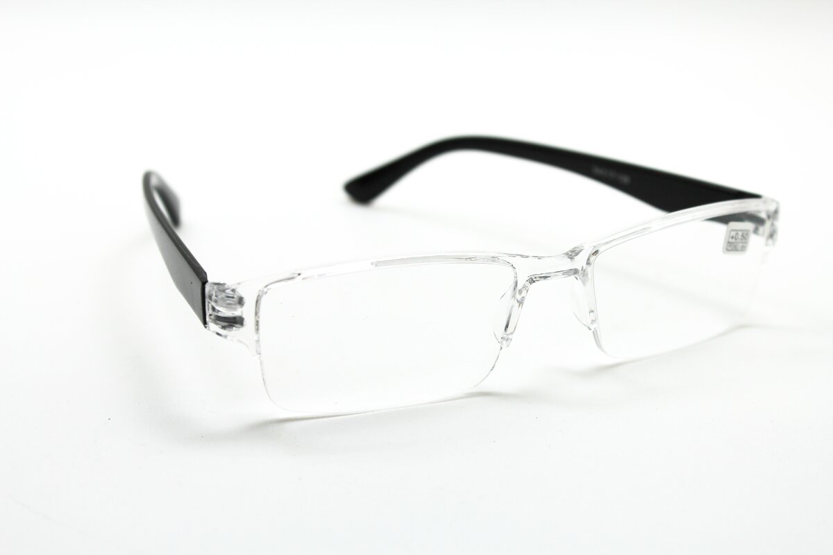 Готовые очки лектор пластик k - 2003 черный