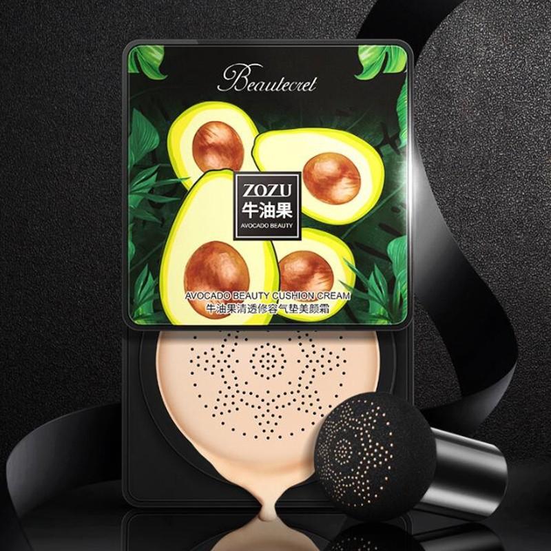 ПРИСТРОЙ!!!  ZOZU Легкий увлажняющий крем-кушон для лица с экстрактом авокадо